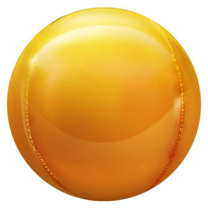 Party Brands 3D SPHERE - OMBRE GOLDENROD Foil Balloon 400144-PB-U