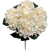 18 inch SILK PONGEE HYDRANGEA BUSH - BEIGE