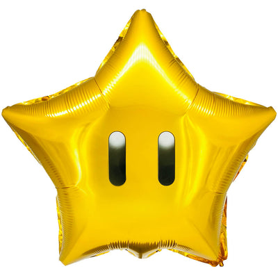 Party Brands 18 inch GOLD STAR Foil Balloon 400302-PB-U