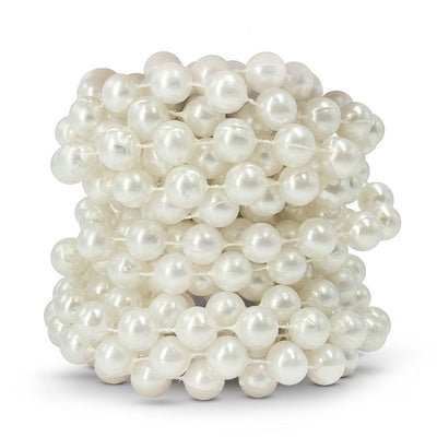 Pearl Beaded Garland White 5ft, DIY Floating beaded garland Pearls
