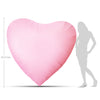 Party Brands 64 inch GIANT PERSON SIZE HEART - BABY PINK Foil Balloon 401070-PB-U
