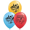 Qualatex 12 inch SPIDER-SENSE SPIDER-MAN (6 PK) Latex Balloons 401180-PB