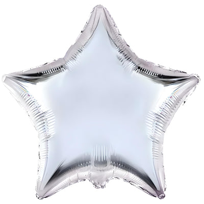 Party Brands 32 inch STAR - SILVER Foil Balloon 401429-PB-U