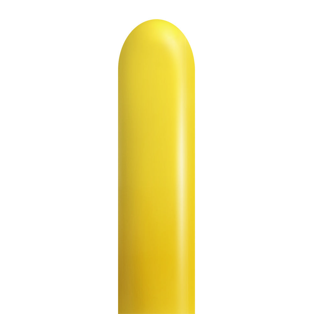 9 inch x 110 inch GIANT ENTERTAINER BALLOONS - YELLOW