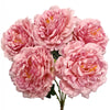 LA Balloons 21 inch PEONY BUSH - ROSE GOLD Silk Flowers 401596-PB