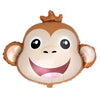 LA Balloons 30 inch MONKEY HEAD Foil Balloon 401727-PB-U