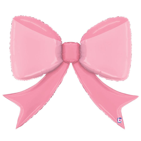 41 inch PRETTY PINK BOW - LA Balloons