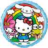 Unique 18 inch HELLO KITTY AND FRIENDS Foil Balloon 41468-UN-P