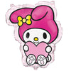 Unique 25 inch HELLO KITTY AND FRIENDS MY MELODY Foil Balloon 41473-UN-P
