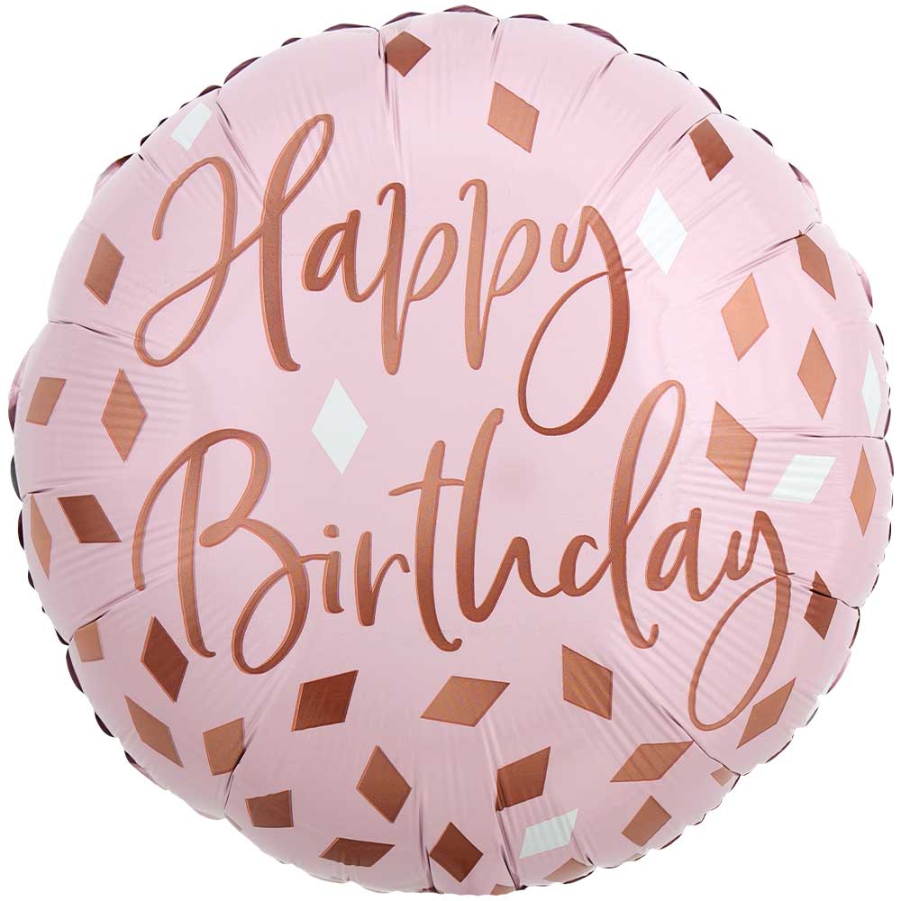 18 inch BLUSH BIRTHDAY