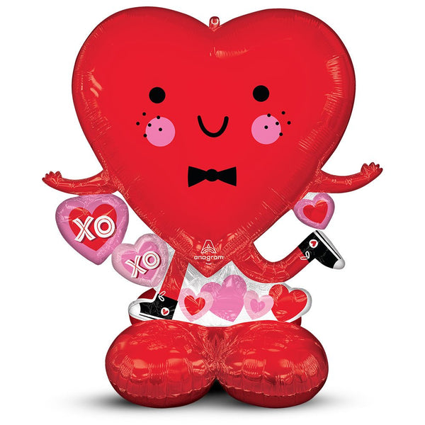 43 inch HAPPY HEART AIRLOONZ - LA Balloons