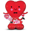 43 inch HAPPY HEART AIRLOONZ - LA Balloons