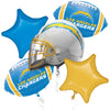 Anagram LOS ANGELES CHARGERS BOUQUET Balloon Bouquet 43517-01-A-P