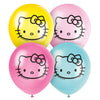 Unique 12 inch HELLO KITTY AND FRIENDS (8 PK) Latex Balloons 43722-UN