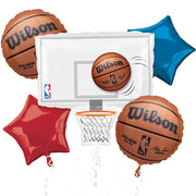 Anagram NBA WILSON BASKETBALL BOUQUET Foil Balloon 45870-01-A-P