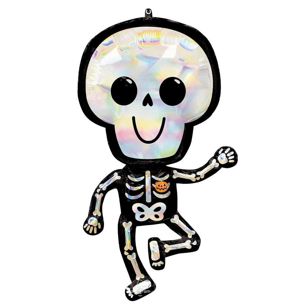 46 inch IRIDESCENT BARE BONES SKELETON