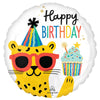 Anagram 18 inch PARTY ANIMAL HAPPY BIRTHDAY Foil Balloon 46346-01-A-P