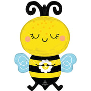 Anagram 32 inch HAPPY BEE SUPERSHAPE Foil Balloon 46765-01-A-P