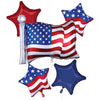 Anagram PATRIOTIC BOUQUET Balloon Bouquet 46945-01-A-P