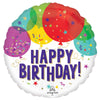 Anagram 18 inch BIRTHDAY BALLOONS Foil Balloon 46956-01-A-P