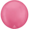 Anagram 16 inch VIBRANT PINK ORBZ Foil Balloon 47081-01-A-P