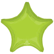 Anagram 19 inch VIBRANT GREEN STAR Foil Balloon 47116-02-A-U