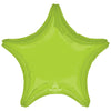 Anagram 19 inch VIBRANT GREEN STAR Foil Balloon 47116-02-A-U