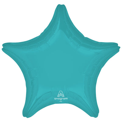 Anagram 19 inch VIBRANT BLUE STAR Foil Balloon 47124-02-A-U