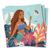 Unique THE LITTLE MERMAID LUNCHEON NAPKINS (16 PK) Napkins 48162-UN