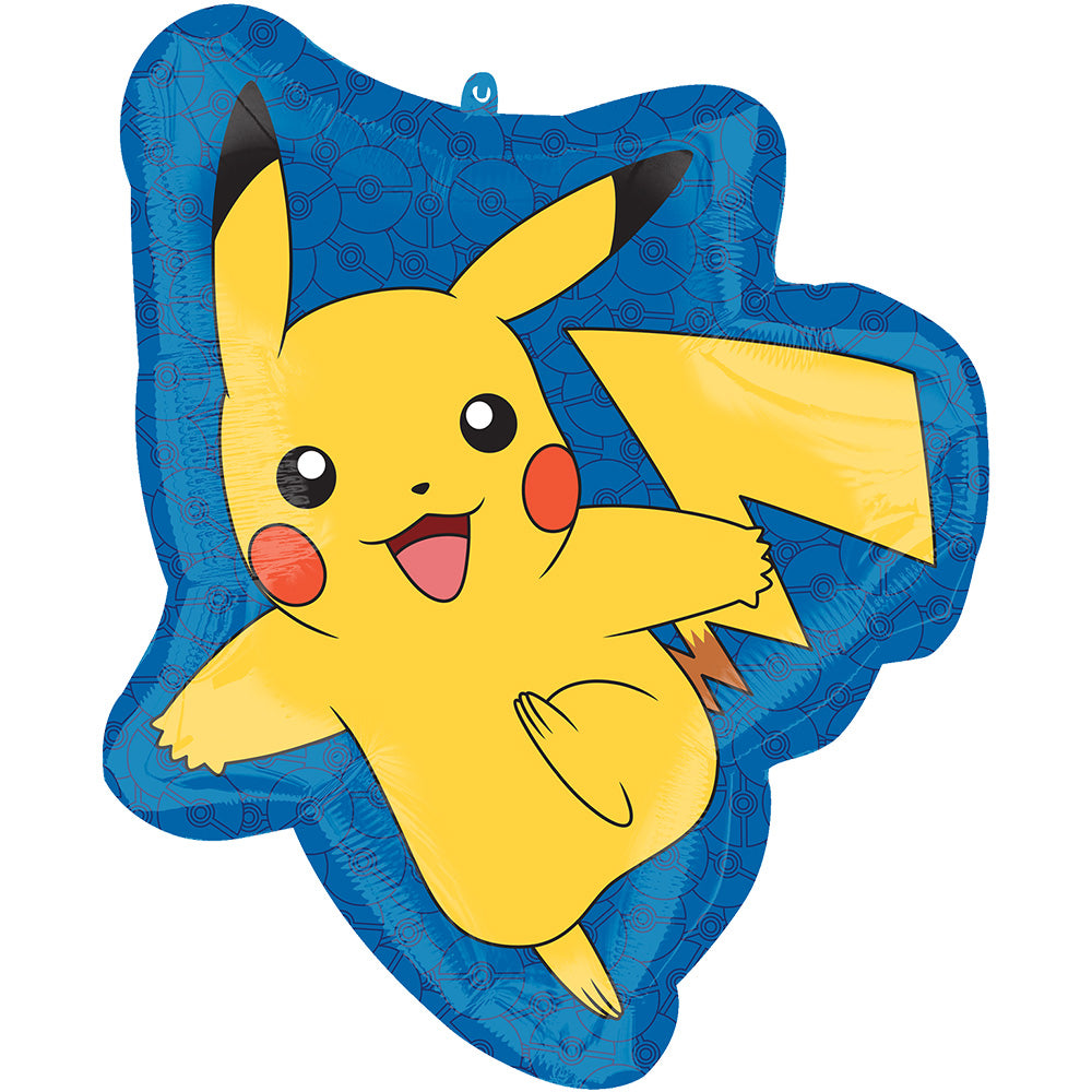 Anagram 29 inch PIKACHU SUPERSHAPE Foil Balloon 48430-01-A-P