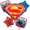 Anagram SUPERMAN BOUQUET Balloon Bouquet 48522-01-A-P