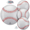 Anagram 16 inch BASEBALL ORBZ Foil Balloon 48968-01-A-P