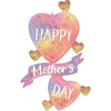 49 inch HAPPY MOTHER'S DAY HEART TRACES - LA Balloons