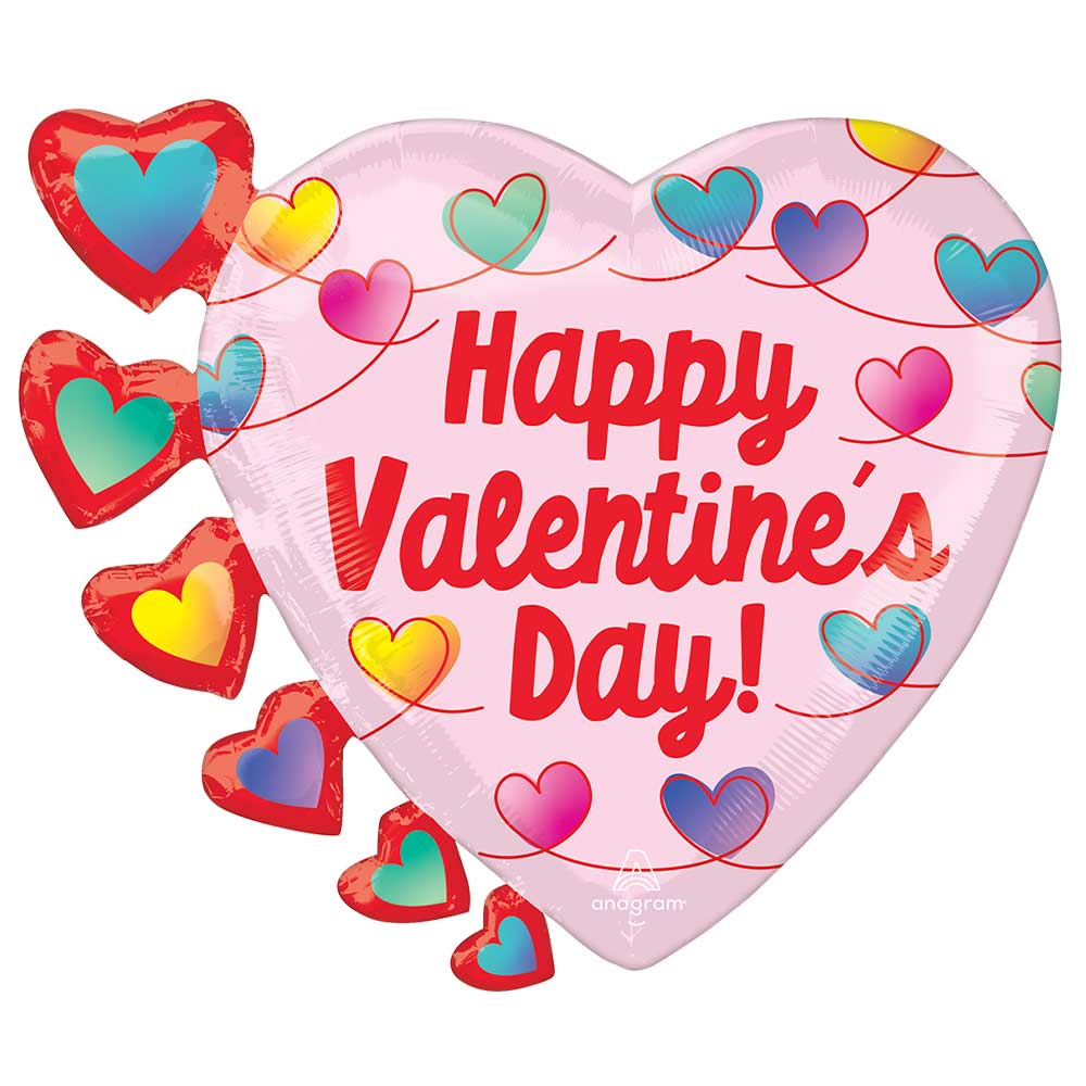 24 inch HAPPY VALENTINE'S DAY INFINITE KNOTS
