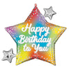 Anagram 29 inch BIRTHDAY GLITZ Foil Balloon 49789-01-A-P