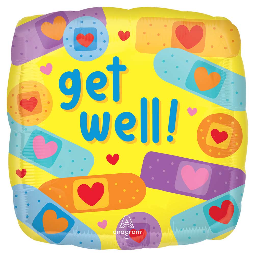 17 inch GET WELL PATCH