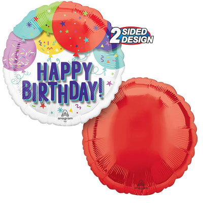 Anagram 15 inch BIRTHDAY BALLOONS Foil Balloon 49832-01-A-P