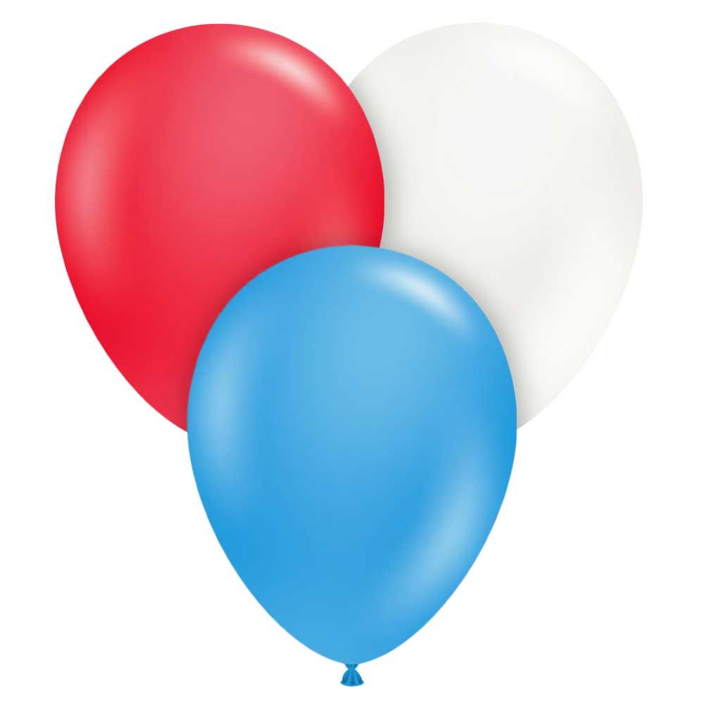 11 inch TUFTEX PATRIOTIC ASSORTMENT - STANDARD
