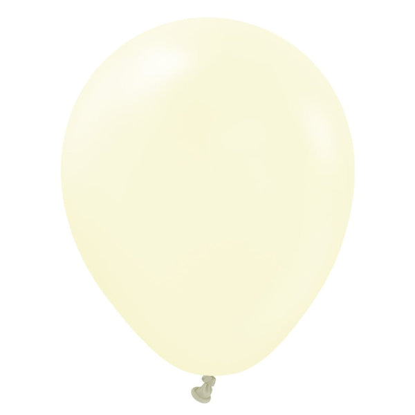 5 inch KALISAN MACARON PALE YELLOW - LA Balloons