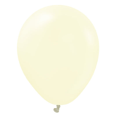 5 inch KALISAN MACARON PALE YELLOW - LA Balloons