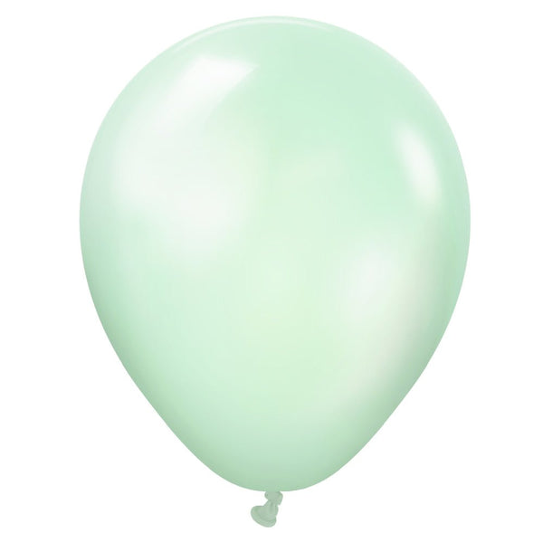 5 inch KALISAN METALLIC PEARL GREEN - LA Balloons