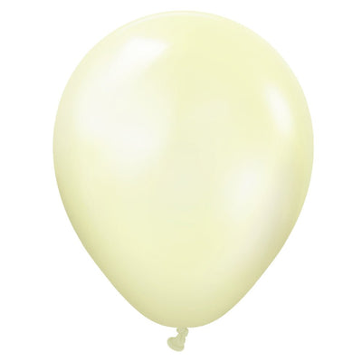 5 inch KALISAN METALLIC PEARL LEMON - LA Balloons