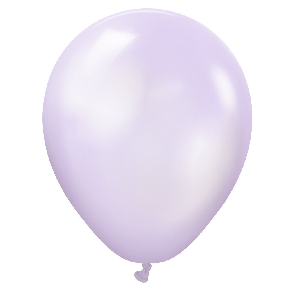 5 inch KALISAN METALLIC PEARL LILAC - LA Balloons