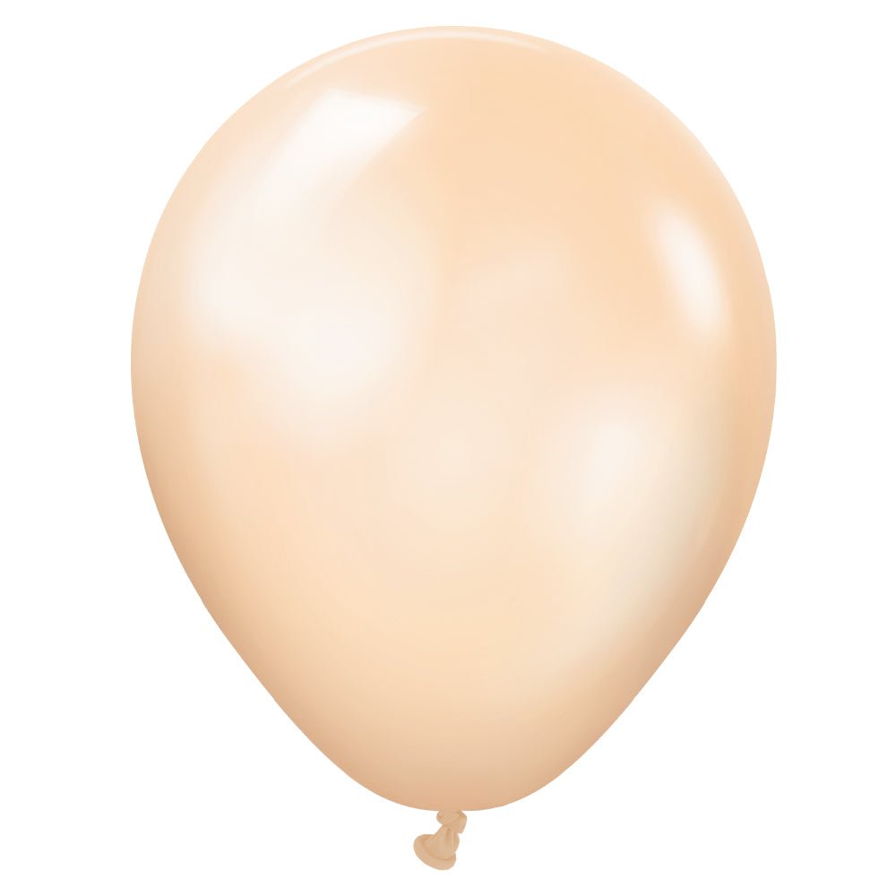 5 inch KALISAN METALLIC PEARL SALMON - LA Balloons