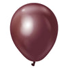 5 inch KALISAN MIRROR BURGUNDY - LA Balloons