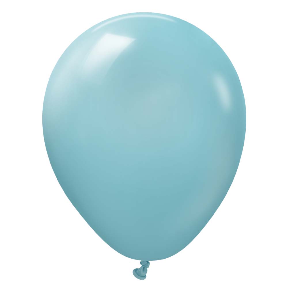 5 inch KALISAN RETRO BLUE GLASS - LA Balloons