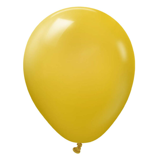 5 inch KALISAN RETRO MUSTARD - LA Balloons