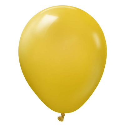 5 inch KALISAN RETRO MUSTARD - LA Balloons