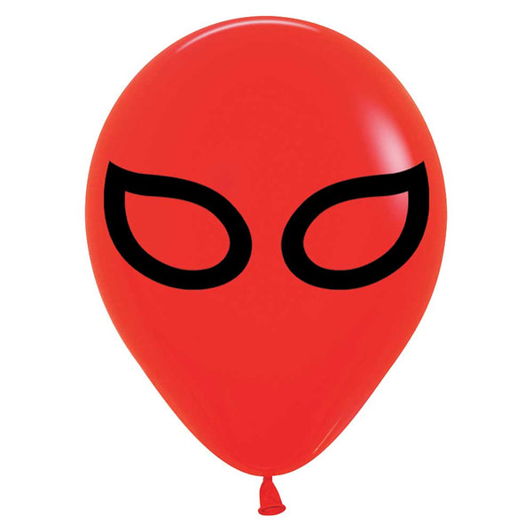 5 inch LUCHADOR MASK - FASHION RED - LA Balloons