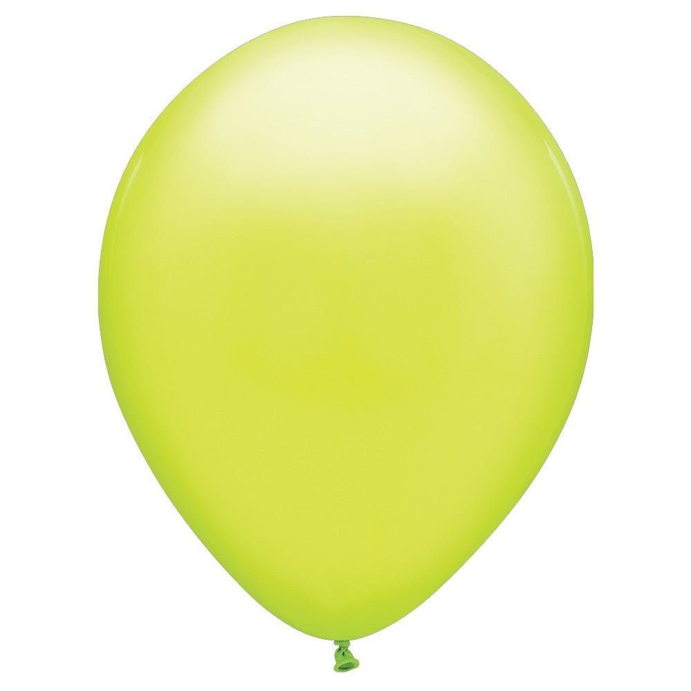 5 inch QUALATEX CHARTREUSE GREEN